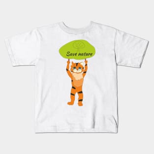 Save nature Kids T-Shirt